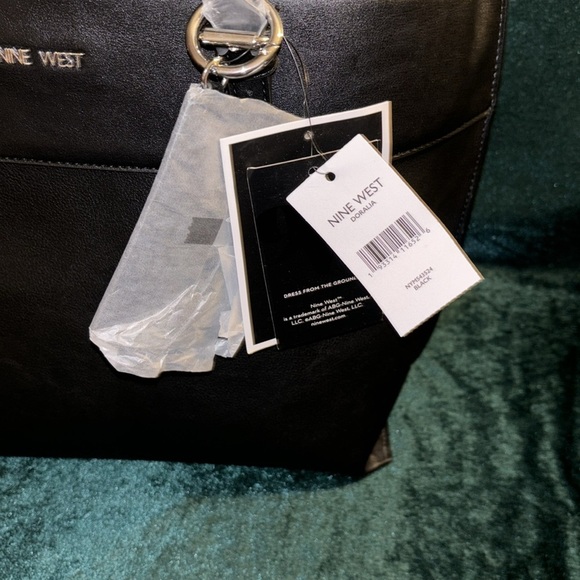 Nine West Doralia Tote Black NWT - Picture 7 of 12